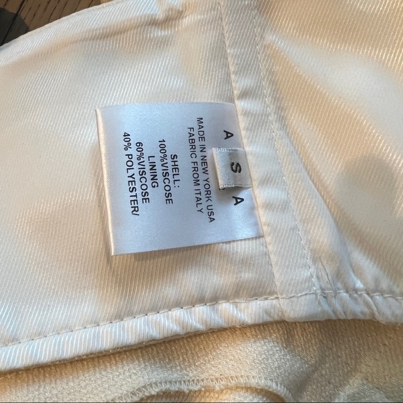 AREA crystal-embellished handkerchief top - Picture 6 of 7